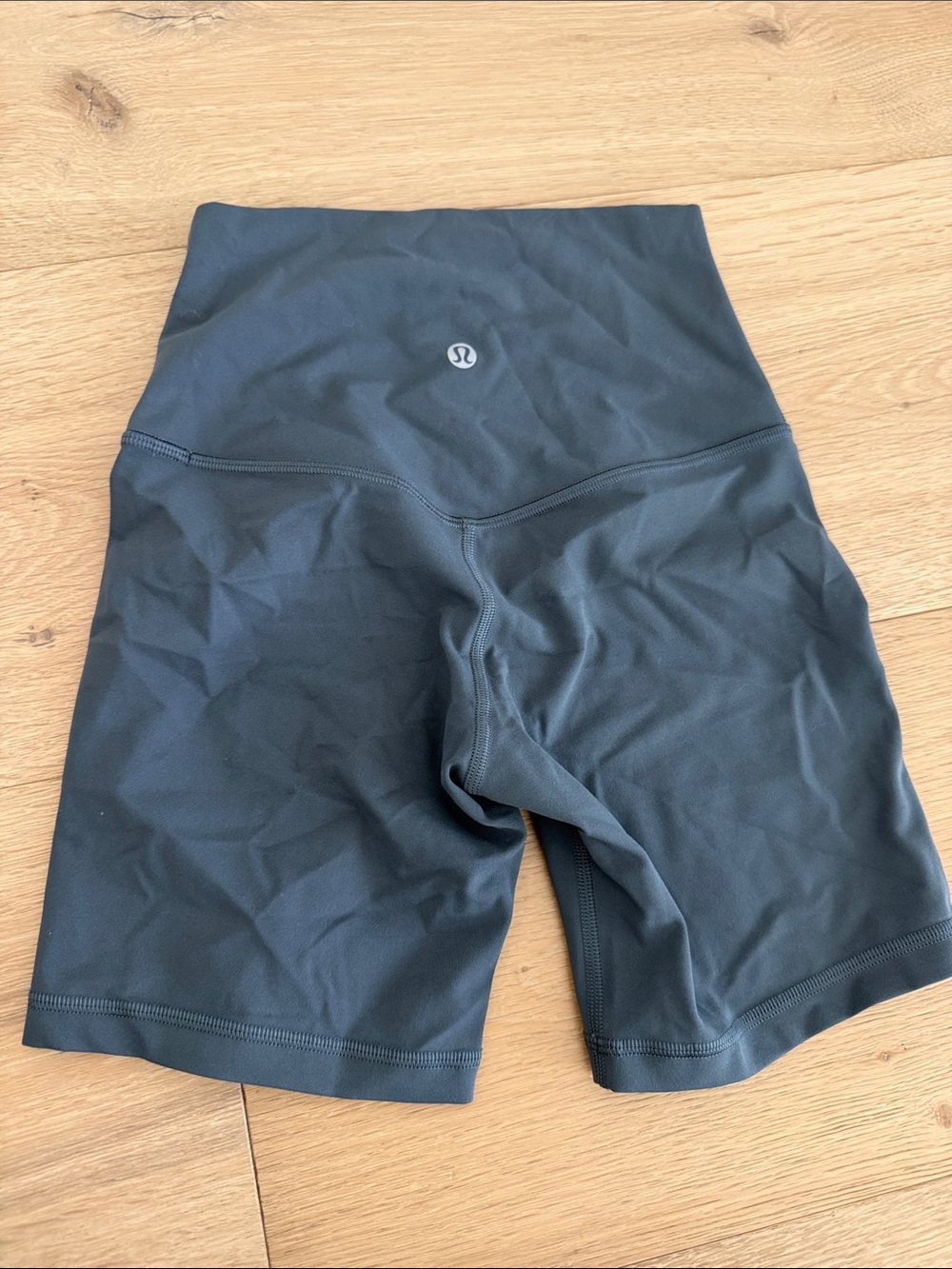 lululemon athletica Black High-Rise Bike Shorts